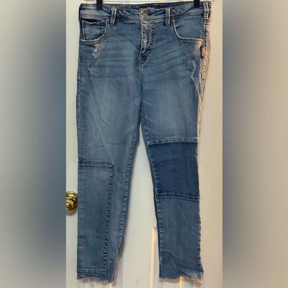 Silver Izzy Ankle Jeans 30x27